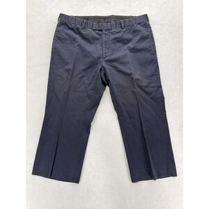 Ralph Lauren Purple Label Pants Mens 36x24 Navy Blue Italian Cotton Italy Made